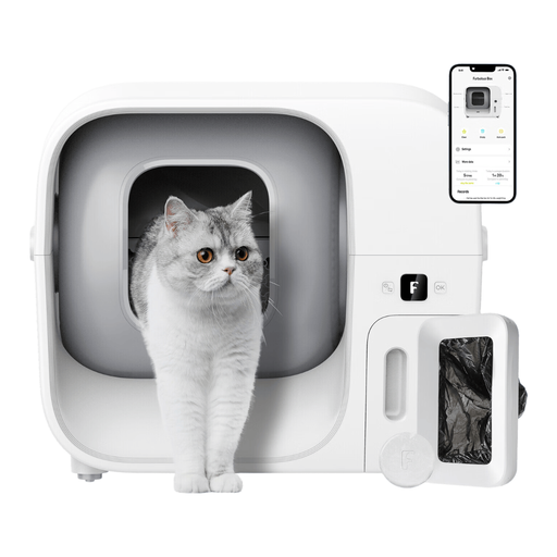 FURBULOUS Auto Pack and Seal Cat Litter Box