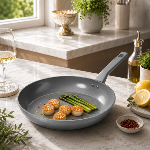 Sanho 20cm Frying Pan Non Stick, Ceramic Frying Pan for Induction Hob