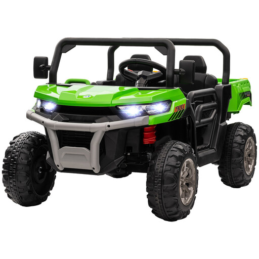 HOMCOM Kids Ride on Car, 12V 2 Seater UTV