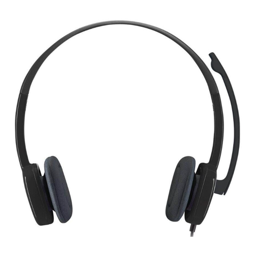 Logitech H151 stereo headset with microphone
