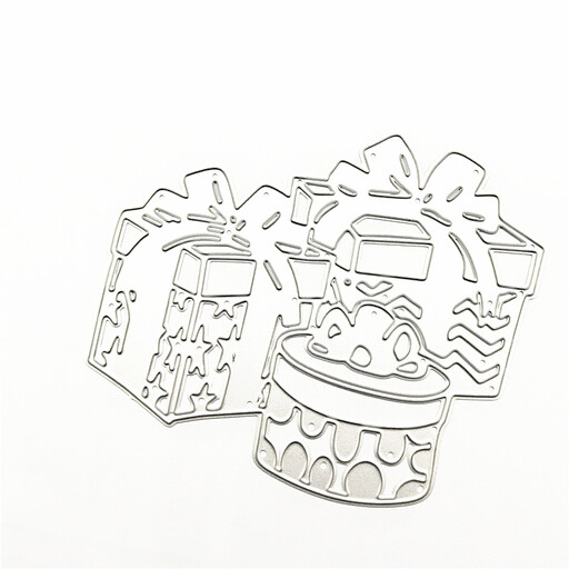 用于制作 3D 礼品盒的切割刀模
