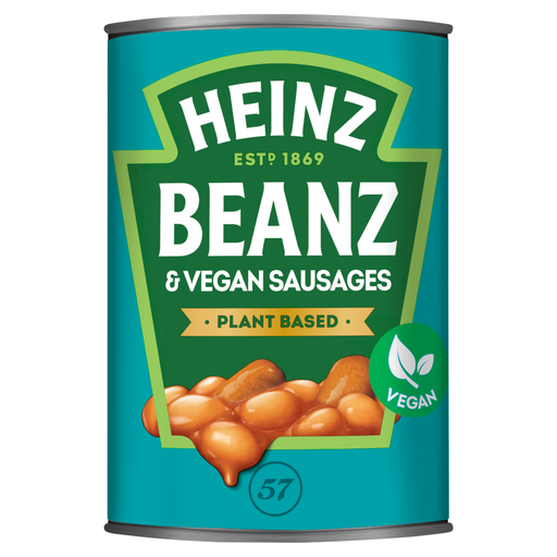 Heinz Beanz & Vegan Sausages 415g