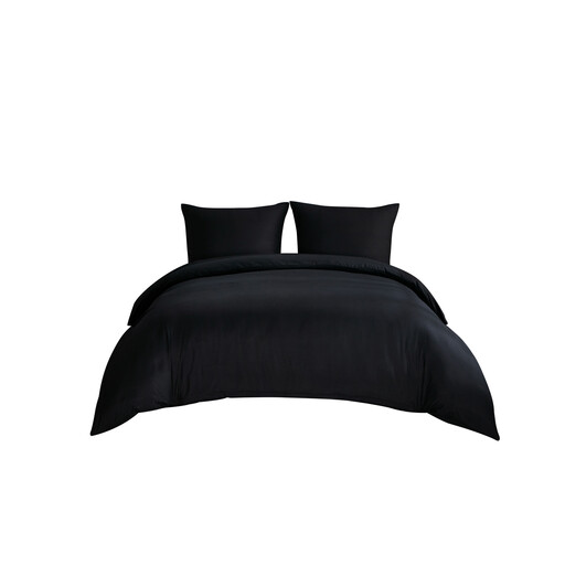 Bedlinen 155x220 3-Piece Set Black