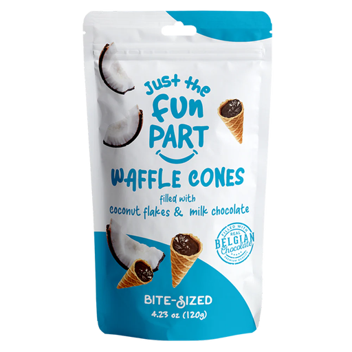 Bag of Just The Fun Part Coconut Flakes & Milk Chocolate