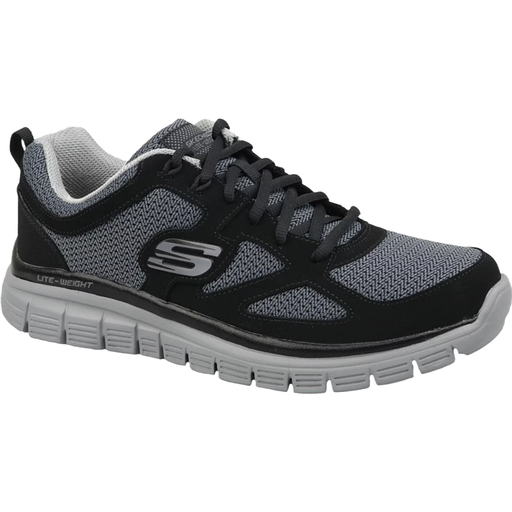 SKECHERS Burns Black/Grey