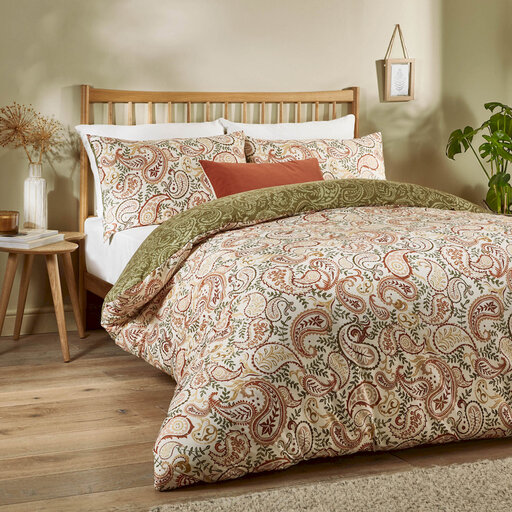 Duvet Day Duvet Cover Set Anika Multicolour Double