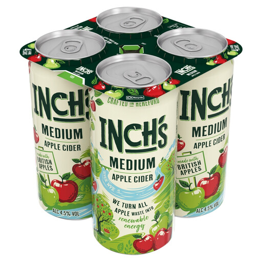 Inch's Medium Apple 4x440ml