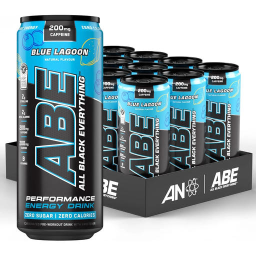 Applied Nutrition ABE Energy Drink in Blue Lagoon Flavour