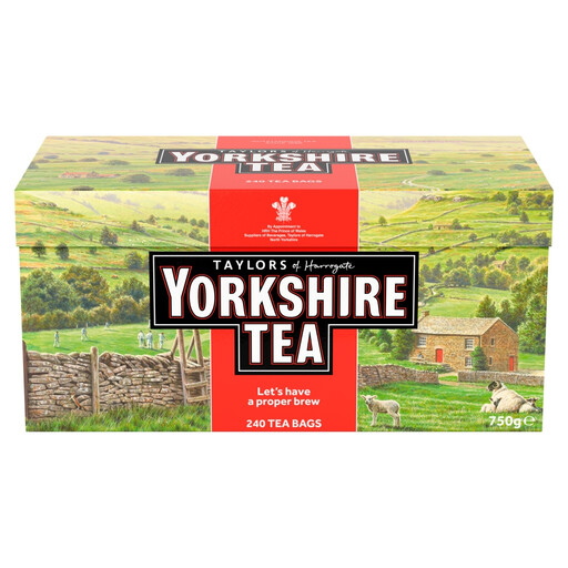 Taylors of Harrogate Yorkshire Tea, 240 tea bags, 750g