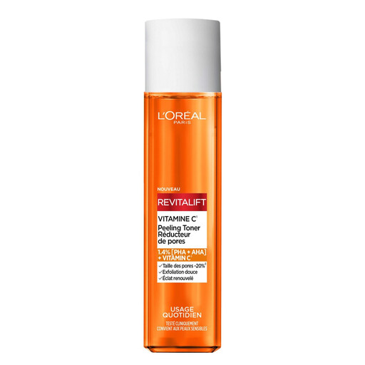 L'Oréal Paris Bright Reveal Vitamin C Pore Reducing Peeling Toner 180 ml