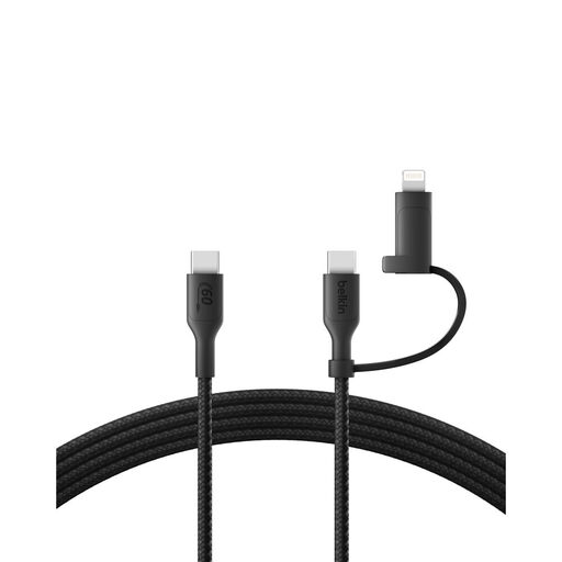 Belkin 2-in-1 Braided USB-C & Lightning Cable