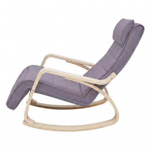 JOYFURNOS Rocking Chair with Armrests