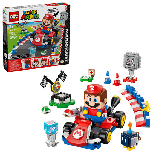 LEGO Super Mario 72043 Mario Kart Interactive LEGO Mario & Standard Kart