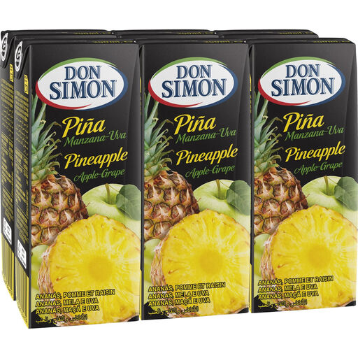 DON SIMON Pineapple & Grape Juice Boxes