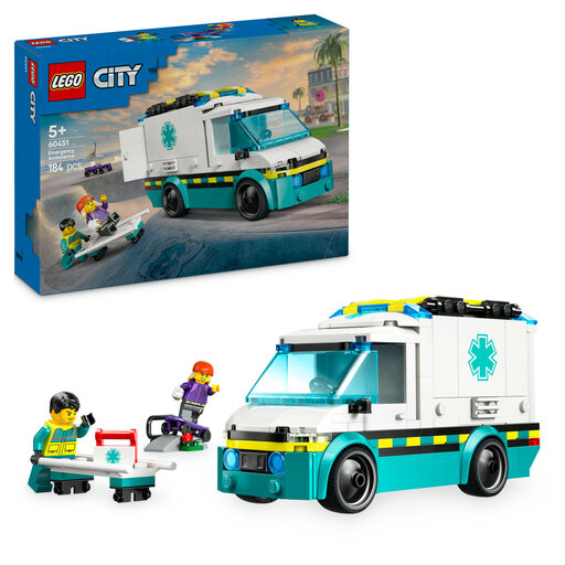 LEGO City 60451 Emergency Ambulance