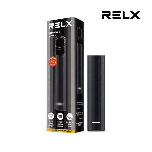 RELX Essential 2 Device in Schwarz