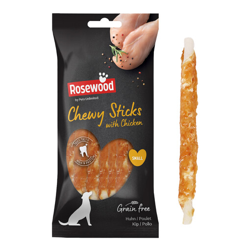 Rosewood Magic Bone Chicken Treats for Dogs Chicken Flavour 7pc, 105g