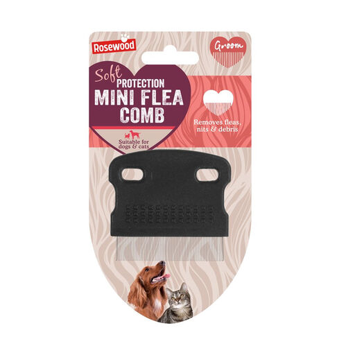Rosewood Soft Protection Mini Flea Comb