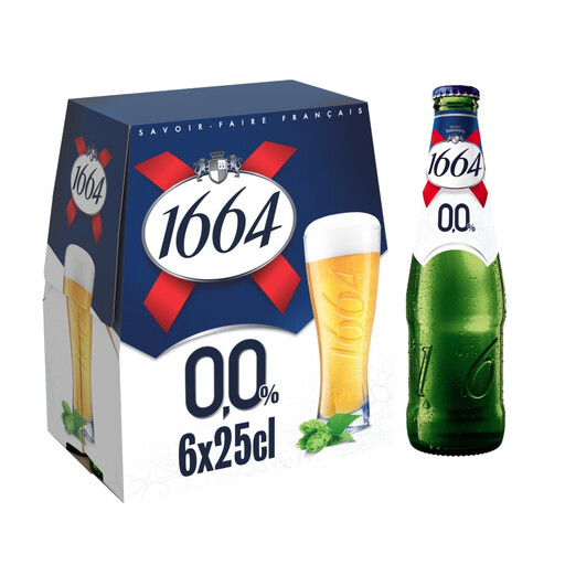 1664 金色无酒精啤酒 0.0%