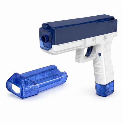 Electric Water Blaster Toy for Kids & Adults - Automatic Squirt Toy with Water Clip