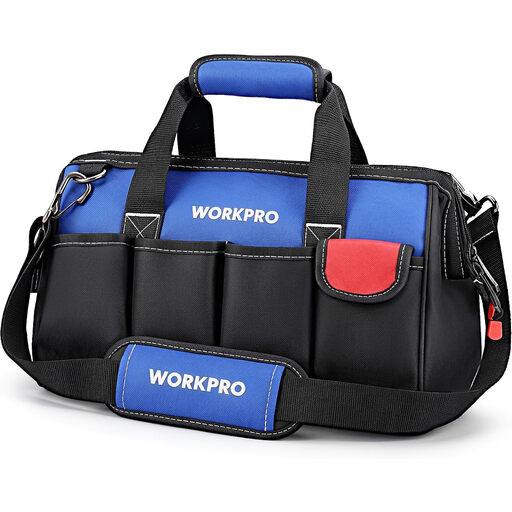 WORKPRO Electrician's Tool Bag, Waterproof Professional Tool Bag