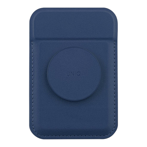 UNIQ Flixa Magnetic Card Case in Navy Blue