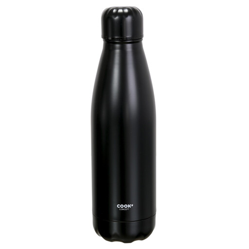COOK CONCEPT 50cl Black Travel Bottle