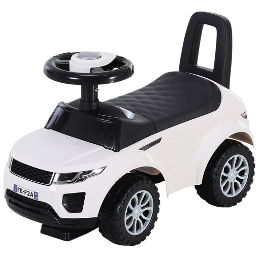 HOMCOM 3-in-1 Ride On Car Foot To Floor Slider Toddler