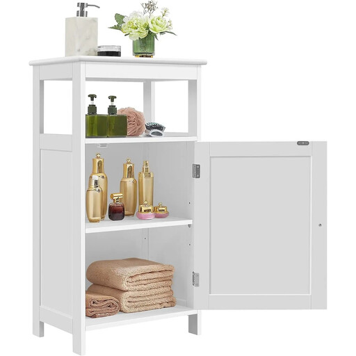 Yaheetech 4-Tier Bathroom Storage Cabinet