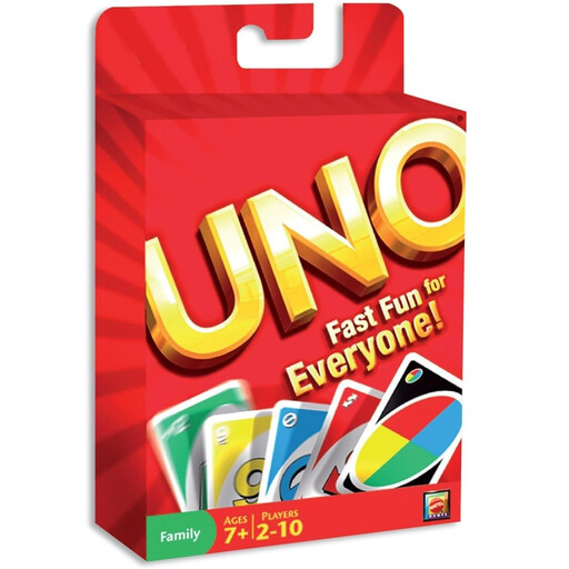 MATTEL UNO Clipstrip Card Game