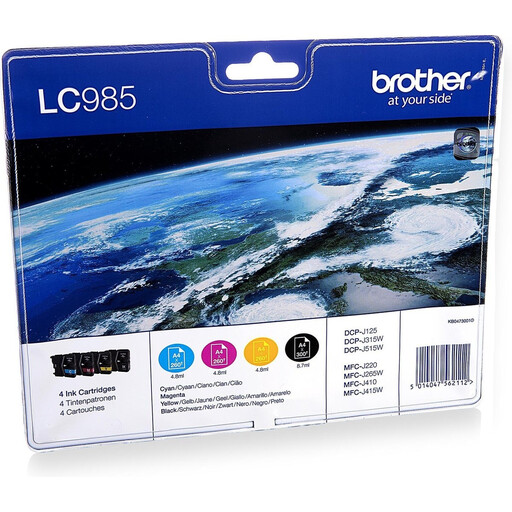Brother LC985VALBP Ink Cartridge Multipack