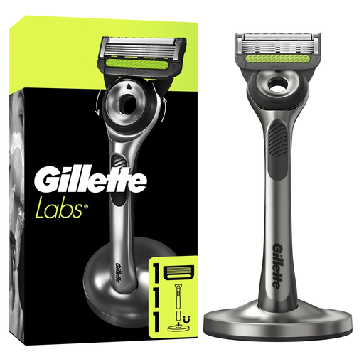 GilletteLabs Men’s Razor with Exfoliating Bar