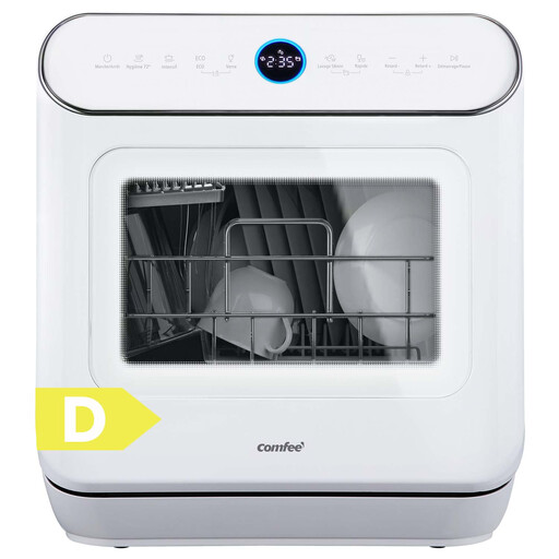 COMFEE CDWMT305WD countertop mini dishwasher, 3 place settings