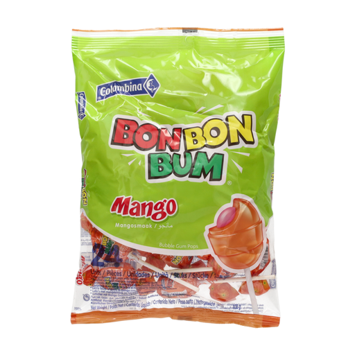 Sucettes Colombina Bon Bon Bum Mangue 408 g