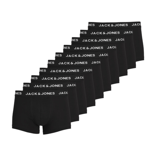 JACK&JONES ADDITIONALS JACSOLID TRUNKS 10 PACKS NOOS