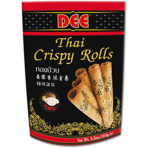 Dee Thai Crispy Rolls Taro Flavour 150g