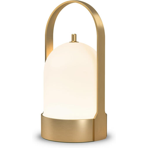 Tubicen Portable Lamp in Brass Finish