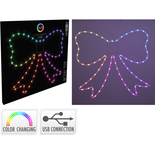 BOW TIE 71LED RGB