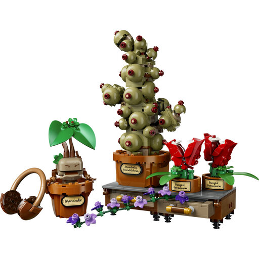 LEGO Harry Potter 霍格沃茨草药学课程植物积木套装 76474