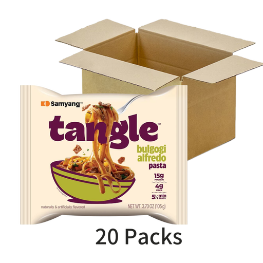 Samyang Tangle 奶油烤肉风味意面（20 包装）