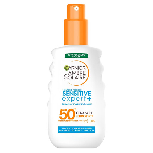 GARNIER Ambre Solaire Sensitive Expert+ Sunscreen Spray SPF50+ - 150ml