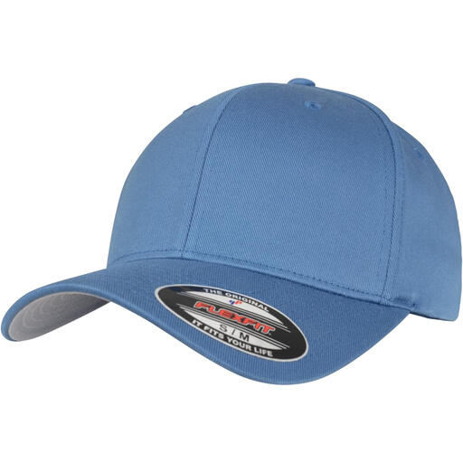 Flexfit Wooly Combed Cap slate blue XXL