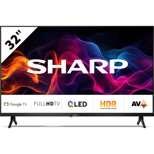 SHARP 32" Full HD QLED Google TV