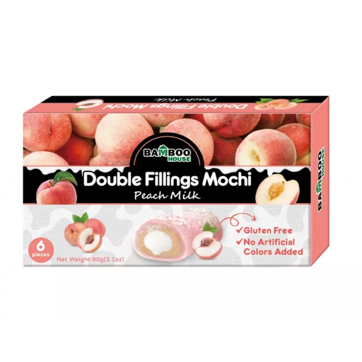 BAMBOO HOUSE Double Filling Peach Mochi