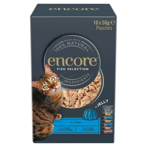 Encore Fish Selection in Jelly Pouches
