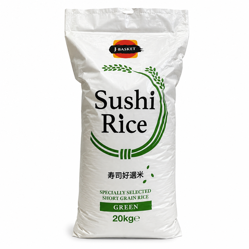 J-BASKET Sushi Rice Green Short Grain 20kg