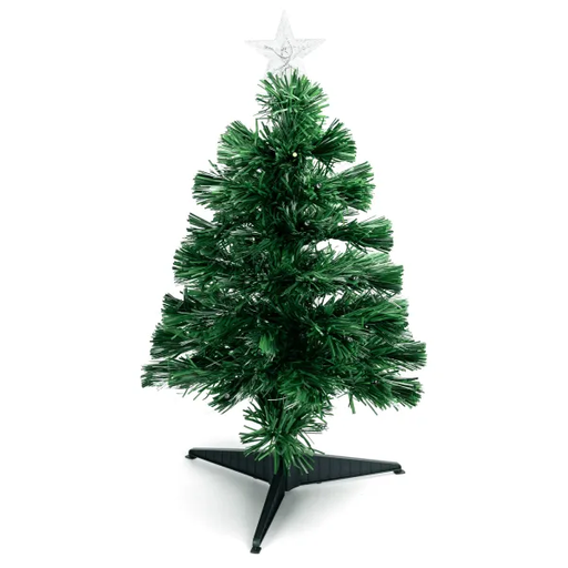 Aigostar Low Voltage Fiber Optic Christmas Tree 0.6m Cold White