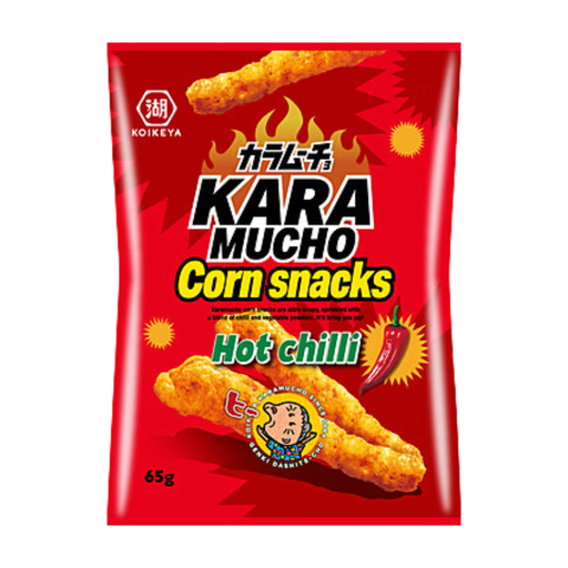 KOIKEYA Karamucho Corn Snacks Hot Chilli 65g