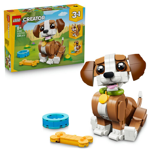 LEGO Creator 31382 Cute Animals: Playful Puppy Dog