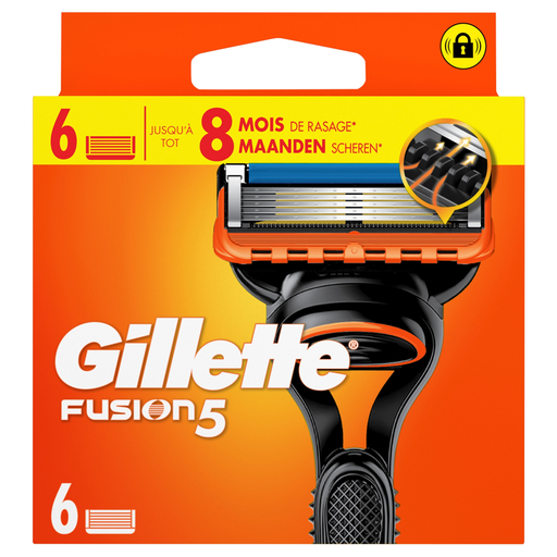 Recharges Gillette Fusion5 x 6